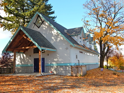 Picture of Freemason Hall on grosvenor Road in Surrey, B.C.